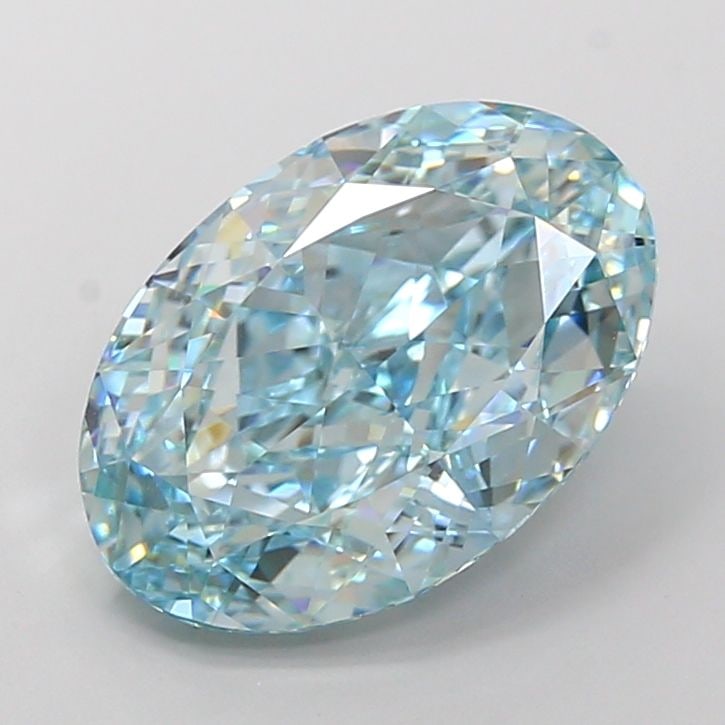 Loose Diamond - OVAL 6.05ct Fancy Intense Blue VVS2: Loose Diamond - OVAL 6.05ct Fancy Intense Blue VVS2 Source: This is a real non-mined Diamond that has been grown in a lab Shape: OVAL Carats: 6.05 Color: Fancy Intense Blue Certification: IGI Video: