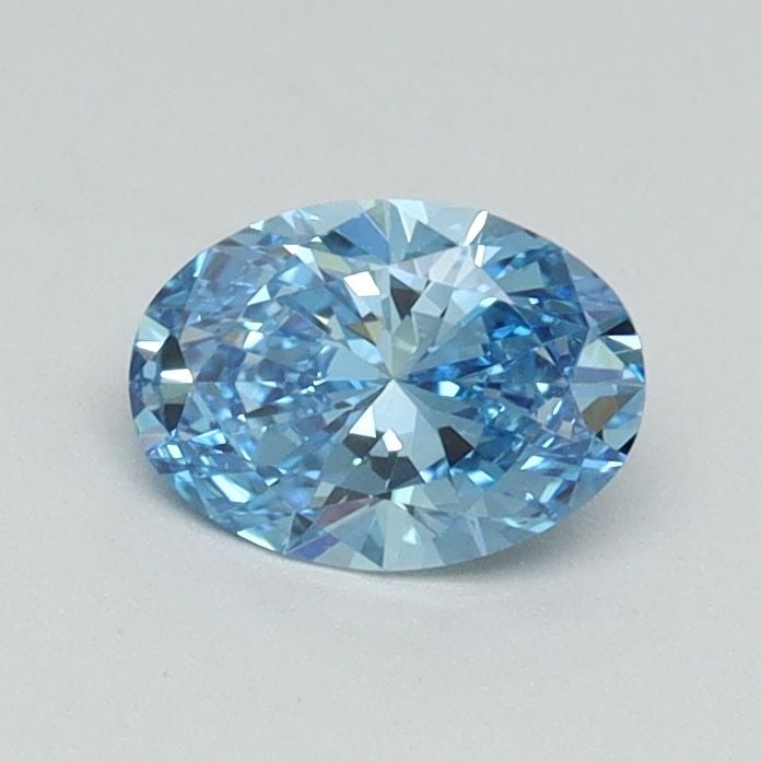 Loose Diamond - OVAL 0.51ct Fancy Vivid Blue VS1: Loose Diamond - OVAL 0.51ct Fancy Vivid Blue VS1 Source: This is a real non-mined Diamond that has been grown in a lab Shape: OVAL Carats: 0.51 Color: Fancy Vivid Blue Certification: IGI Video: