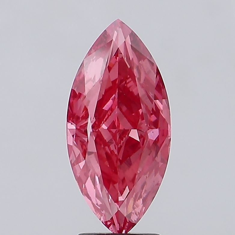 Loose Diamond - MARQUISE 4.0ct Fancy Vivid Pink VS1 (1 of 1)