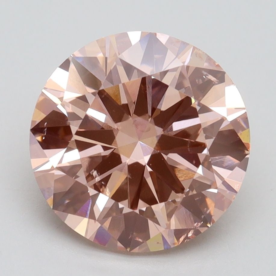 Loose Diamond - ROUND 3.5ct Fancy Intense Pink SI2: Loose Diamond - ROUND 3.5ct Fancy Intense Pink SI2 Source: This is a real non-mined Diamond that has been grown in a lab Shape: ROUND Carats: 3.5 Color: Fancy Intense Pink Certification: IGI Video: