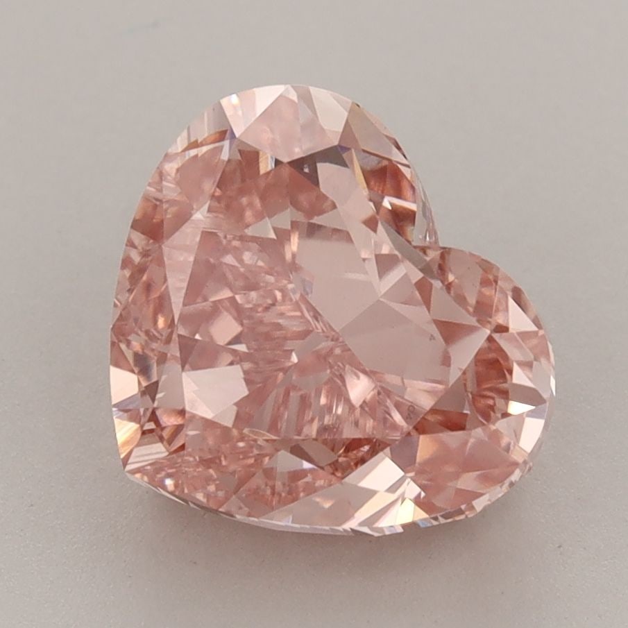 Loose Diamond - HEART 4.04ct Fancy Intense Pink VVS2: Loose Diamond - HEART 4.04ct Fancy Intense Pink VVS2 Source: This is a real non-mined Diamond that has been grown in a lab Shape: HEART Carats: 4.04 Color: Fancy Intense Pink Certification: IGI Video: