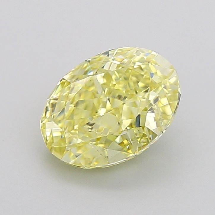 Loose Diamond - OVAL 2.02ct Fancy Intense Yellow VS1: Loose Diamond - OVAL 2.02ct Fancy Intense Yellow VS1 Source: This is a real non-mined Diamond that has been grown in a lab Shape: OVAL Carats: 2.02 Color: Fancy Intense Yellow Certification: IGI Video
