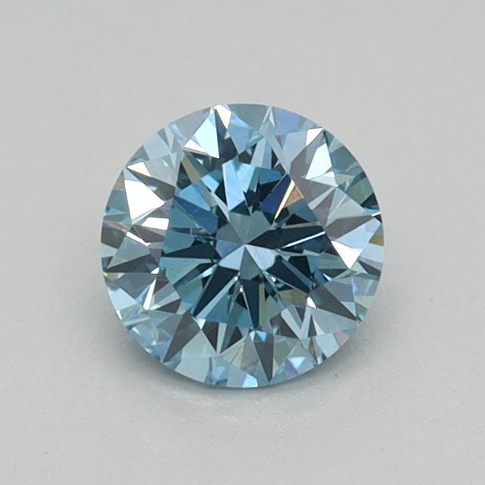 Loose Diamond - ROUND 0.32ct Fancy Vivid Blue VS1: Loose Diamond - ROUND 0.32ct Fancy Vivid Blue VS1 Source: This is a real non-mined Diamond that has been grown in a lab Shape: ROUND Carats: 0.32 Color: Fancy Vivid Blue Certification: IGI Video: