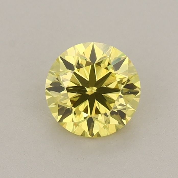 Loose Diamond - ROUND 0.54ct Fancy Intense Yellow VVS2 (1 of 1)