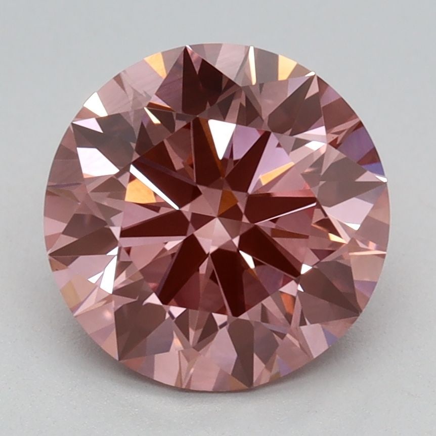 Ideal Loose Diamond - ROUND 2.05ct Fancy Vivid Pink VS2: Ideal Loose Diamond - ROUND 2.05ct Fancy Vivid Pink VS2 Source: This is a real non-mined Diamond that has been grown in a lab Shape: ROUND Carats: 2.05 Color: Fancy Vivid Pink Certification: IGI