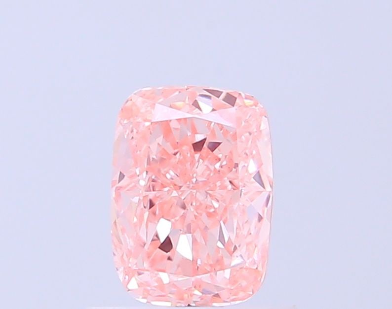 Loose Diamond - CUSHION MODIFIED 0.83ct Fancy Intense Pink VS1: Loose Diamond - CUSHION MODIFIED 0.83ct Fancy Intense Pink VS1 Source: This is a real non-mined Diamond that has been grown in a lab Shape: CUSHION MODIFIED Carats: 0.83 Color: Fancy Intense Pink Cert
