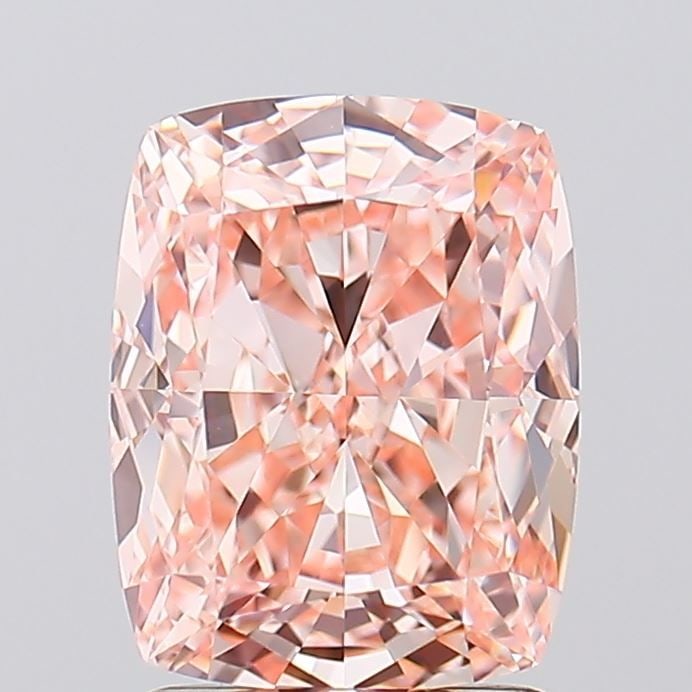 Loose Diamond - CUSHION MODIFIED 2.5ct Fancy Orange VVS1: Loose Diamond - CUSHION MODIFIED 2.5ct Fancy Orange VVS1 Source: This is a real non-mined Diamond that has been grown in a lab Shape: CUSHION MODIFIED Carats: 2.5 Color: Fancy Orange Certification: IG