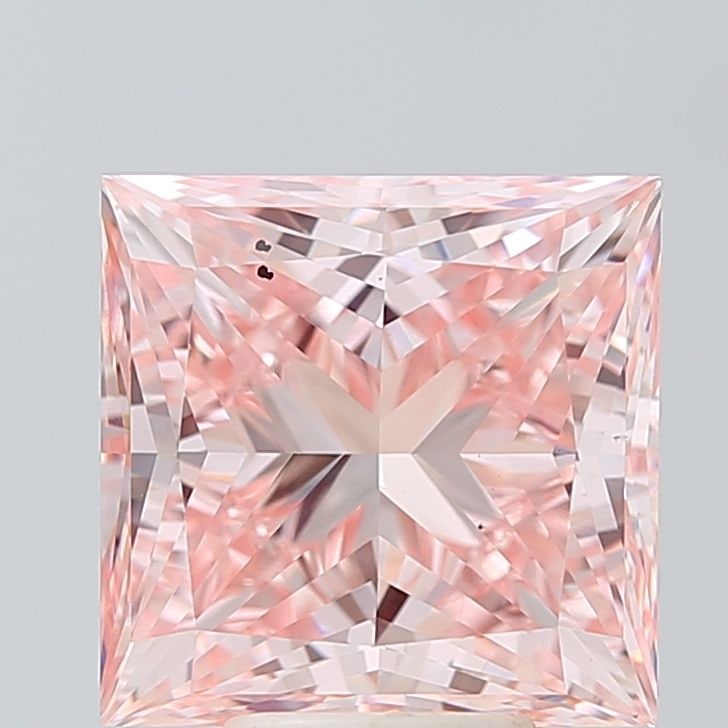 Loose Diamond - PRINCESS 6.01ct Fancy Vivid Pink VS2: Loose Diamond - PRINCESS 6.01ct Fancy Vivid Pink VS2 Source: This is a real non-mined Diamond that has been grown in a lab Shape: PRINCESS Carats: 6.01 Color: Fancy Vivid Pink Certification: IGI Video