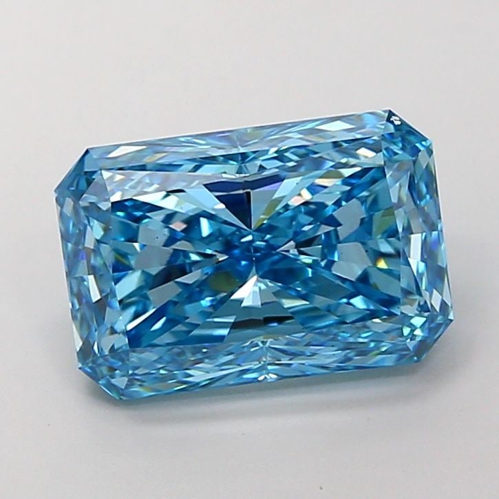 Loose Diamond - RADIANT 5.02ct Fancy Vivid Blue VS2 (1 of 1)