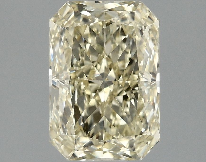 Loose Diamond - RADIANT 1.58ct Fancy Yellow VVS2: Loose Diamond - RADIANT 1.58ct Fancy Yellow VVS2 Source: This is a real non-mined Diamond that has been grown in a lab Shape: RADIANT Carats: 1.58 Color: Fancy Yellow Certification: NONE Video: