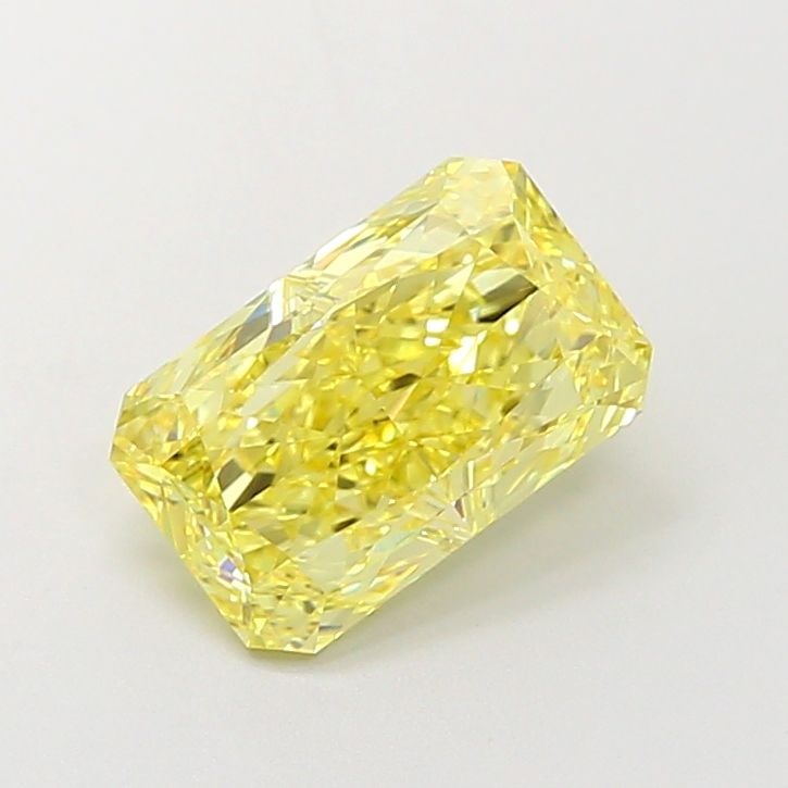 Loose Diamond - RADIANT 2.62ct Fancy Vivid Yellow VVS2: Loose Diamond - RADIANT 2.62ct Fancy Vivid Yellow VVS2 Source: This is a real non-mined Diamond that has been grown in a lab Shape: RADIANT Carats: 2.62 Color: Fancy Vivid Yellow Certification: IGI Vi