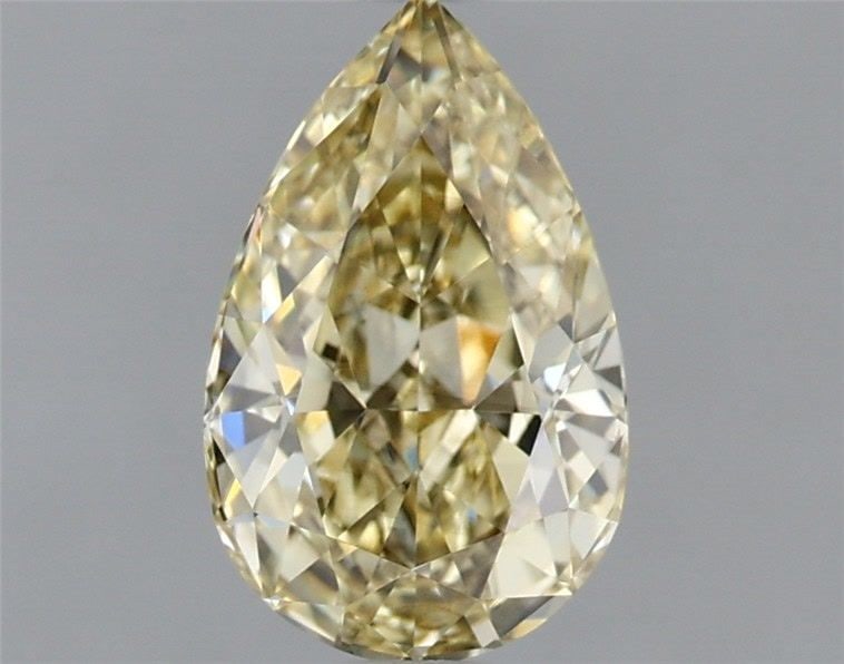 Loose Diamond - PEAR 1.12ct Fancy Yellow VS1: Loose Diamond - PEAR 1.12ct Fancy Yellow VS1 Source: This is a real non-mined Diamond that has been grown in a lab Shape: PEAR Carats: 1.12 Color: Fancy Yellow Certification: IGI Video: