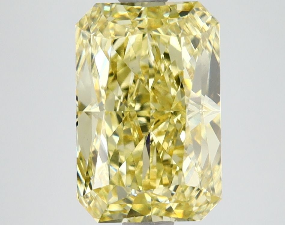 Loose Diamond - RADIANT 3.01ct Fancy Intense Yellow VS1: Loose Diamond - RADIANT 3.01ct Fancy Intense Yellow VS1 Source: This is a real non-mined Diamond that has been grown in a lab Shape: RADIANT Carats: 3.01 Color: Fancy Intense Yellow Certification: IGI