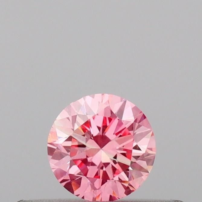 Loose Diamond - ROUND 0.21ct Fancy Intense Pink VVS2: Loose Diamond - ROUND 0.21ct Fancy Intense Pink VVS2 Source: This is a real non-mined Diamond that has been grown in a lab Shape: ROUND Carats: 0.21 Color: Fancy Intense Pink Certification: IGI Video: