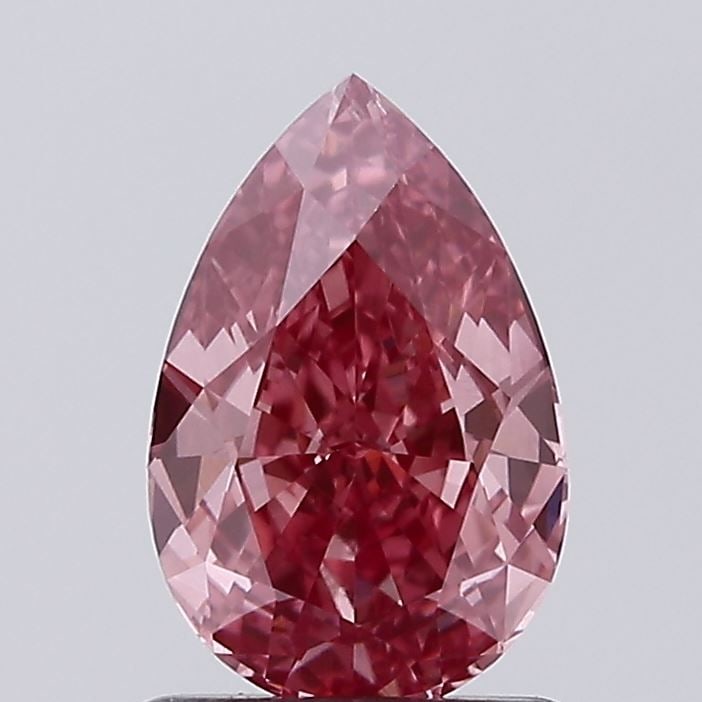 Loose Diamond - PEAR 1.18ct Fancy Vivid Pink VVS2: Loose Diamond - PEAR 1.18ct Fancy Vivid Pink VVS2 Source: This is a real non-mined Diamond that has been grown in a lab Shape: PEAR Carats: 1.18 Color: Fancy Vivid Pink Certification: NONE Video: