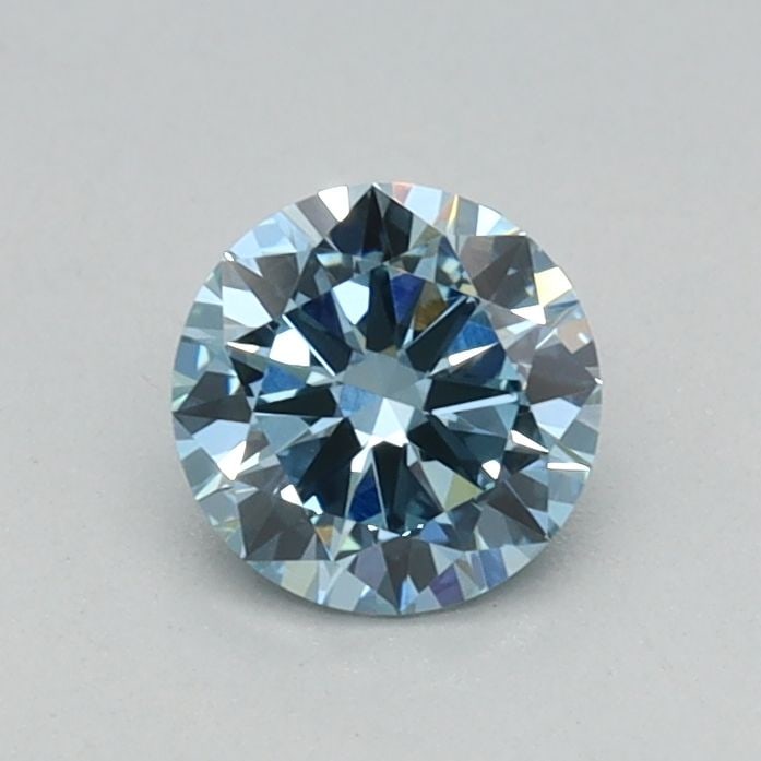 Loose Diamond - ROUND 0.37ct Fancy Vivid Blue VVS2 (1 of 1)