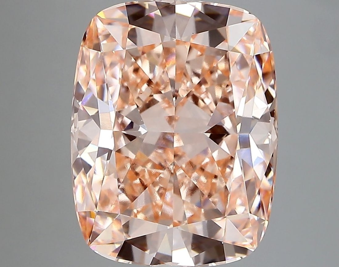 Loose Diamond - CUSHION MODIFIED 6.09ct Fancy Intense Pink VS1: Loose Diamond - CUSHION MODIFIED 6.09ct Fancy Intense Pink VS1 Source: This is a real non-mined Diamond that has been grown in a lab Shape: CUSHION MODIFIED Carats: 6.09 Color: Fancy Intense Pink Cert