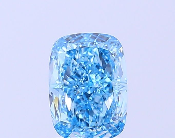 Loose Diamond - CUSHION MODIFIED 1.28ct Fancy Vivid Blue VS1: Loose Diamond - CUSHION MODIFIED 1.28ct Fancy Vivid Blue VS1 Source: This is a real non-mined Diamond that has been grown in a lab Shape: CUSHION MODIFIED Carats: 1.28 Color: Fancy Vivid Blue