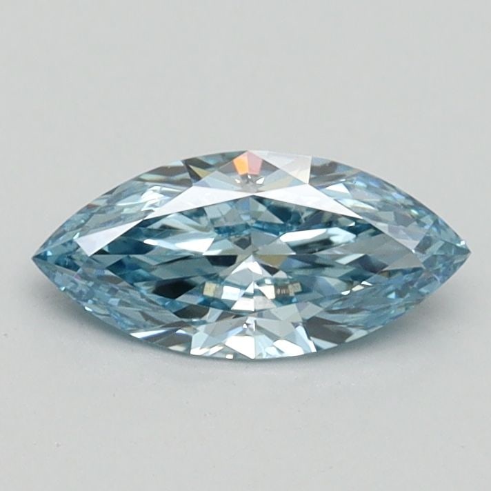 Loose Diamond - MARQUISE 0.51ct Fancy Intense Blue VS1: Loose Diamond - MARQUISE 0.51ct Fancy Intense Blue VS1 Source: This is a real non-mined Diamond that has been grown in a lab Shape: MARQUISE Carats: 0.51 Color: Fancy Intense Blue Certification: IGI V