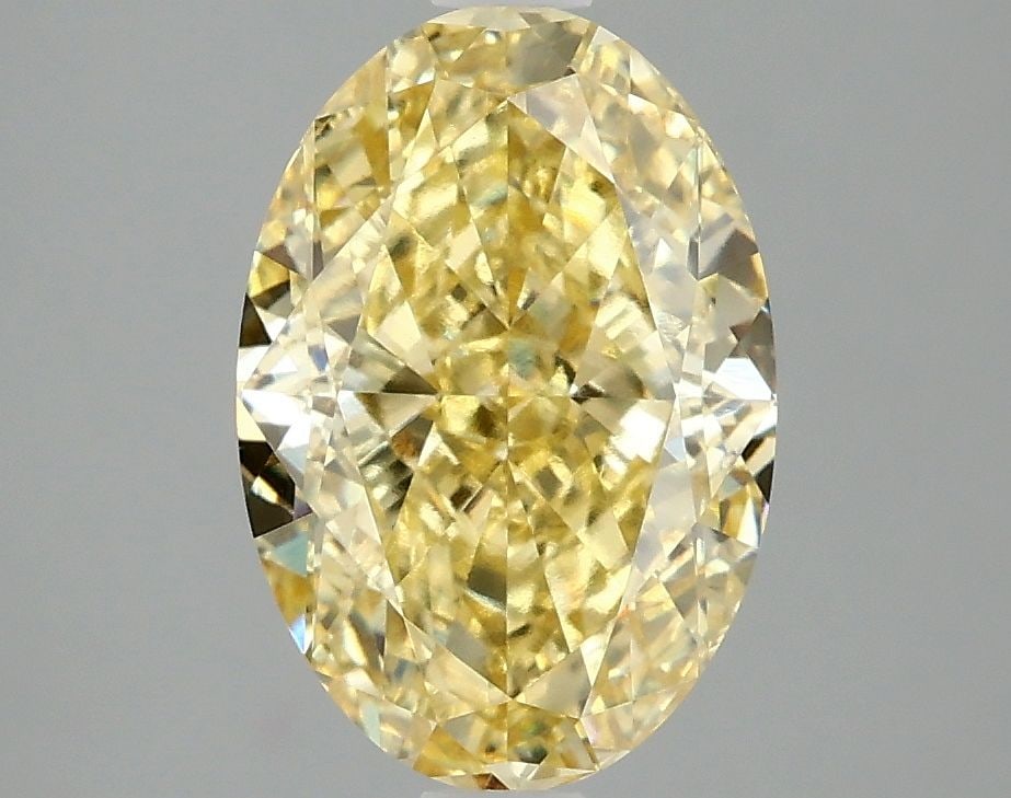 Loose Diamond - OVAL 3.09ct Fancy Vivid Yellow VS1: Loose Diamond - OVAL 3.09ct Fancy Vivid Yellow VS1 Source: This is a real non-mined Diamond that has been grown in a lab Shape: OVAL Carats: 3.09 Color: Fancy Vivid Yellow Certification: IGI Video:
