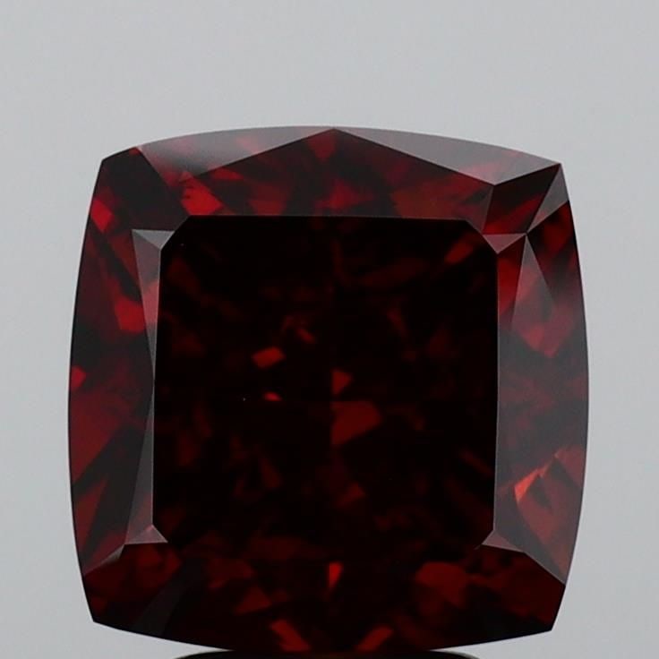 Loose Diamond - CUSHION BRILLIANT 5.0ct Fancy Red VS2 (1 of 1)