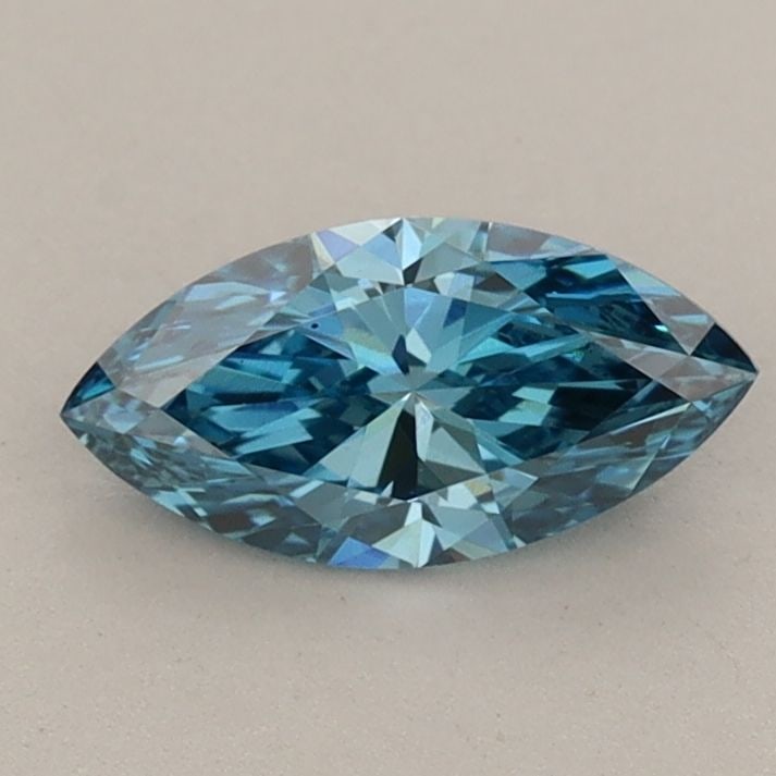 Loose Diamond - MARQUISE 0.69ct Fancy Vivid Blue VS2 (1 of 1)