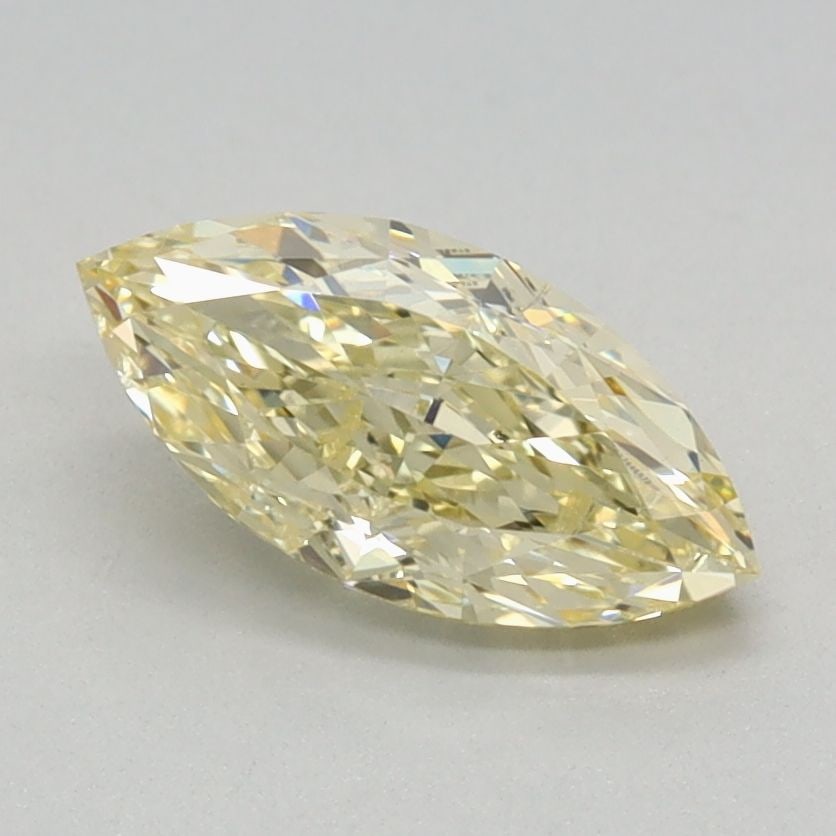 Loose Diamond - MARQUISE 0.82ct Fancy Intense Yellow SI1: Loose Diamond - MARQUISE 0.82ct Fancy Intense Yellow SI1 Source: This is a real non-mined Diamond that has been grown in a lab Shape: MARQUISE Carats: 0.82 Color: Fancy Intense Yellow Certification: I