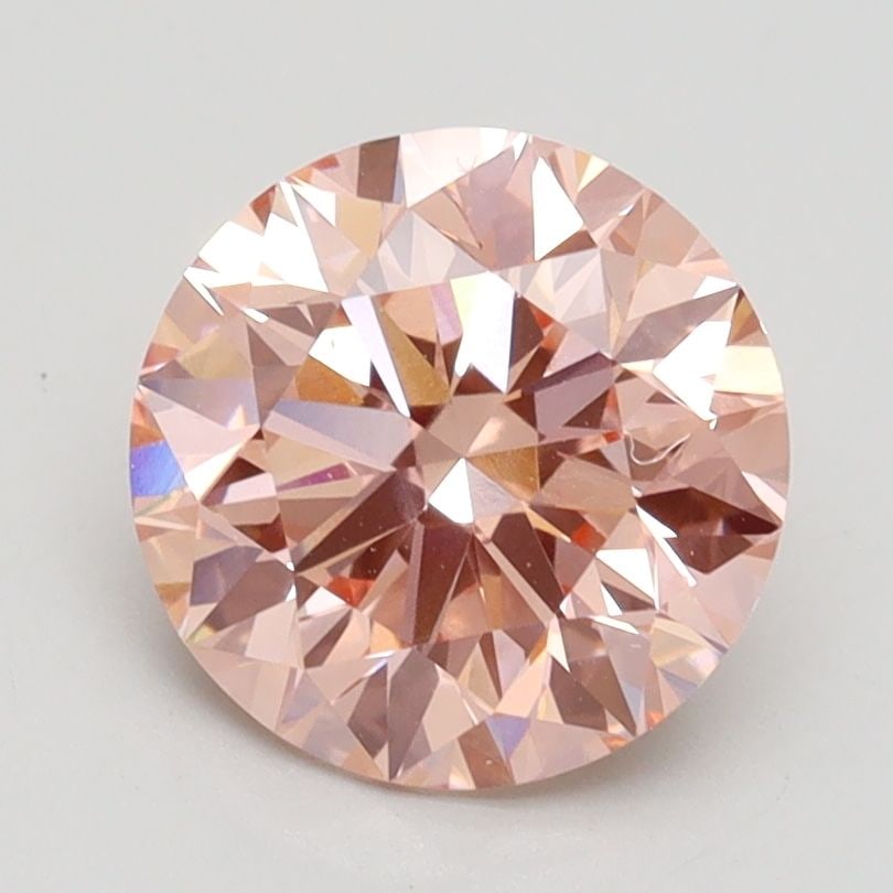 Loose Diamond - ROUND 2.01ct Fancy Intense Pink VVS2: Loose Diamond - ROUND 2.01ct Fancy Intense Pink VVS2 Source: This is a real non-mined Diamond that has been grown in a lab Shape: ROUND Carats: 2.01 Color: Fancy Intense Pink Certification: IGI Video: