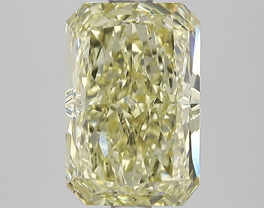 Loose Diamond - RADIANT 2.68ct Fancy Intense Yellow VS1: Loose Diamond - RADIANT 2.68ct Fancy Intense Yellow VS1 Source: This is a real non-mined Diamond that has been grown in a lab Shape: RADIANT Carats: 2.68 Color: Fancy Intense Yellow Certification: IGI