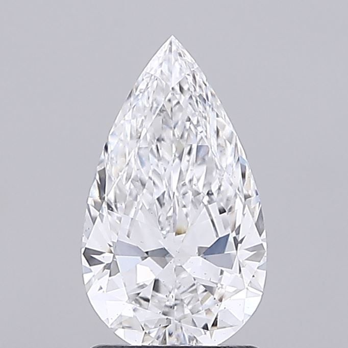 Loose Diamond - PEAR 1.5ct D VS2: Loose Diamond - PEAR 1.5ct D VS2 Source: This is a real non-mined Diamond that has been grown in a lab Shape: PEAR Carats: 1.5 Color: D Clarity: VS2 Certification: IGI Video: