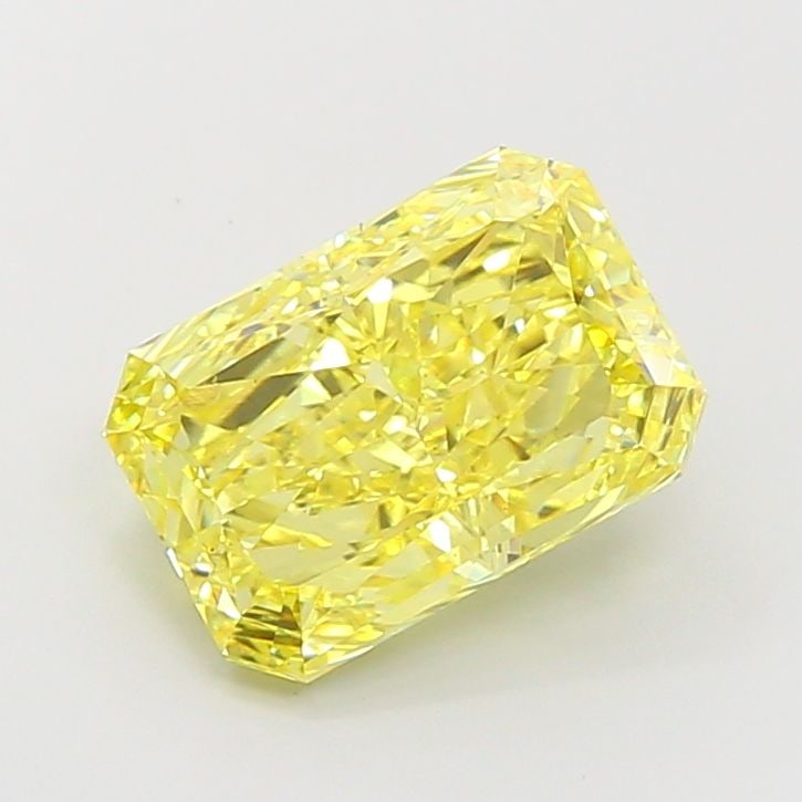 Loose Diamond - RADIANT 5.04ct Fancy Intense Yellow VS2: Loose Diamond - RADIANT 5.04ct Fancy Intense Yellow VS2 Source: This is a real non-mined Diamond that has been grown in a lab Shape: RADIANT Carats: 5.04 Color: Fancy Intense Yellow Certification: IGI