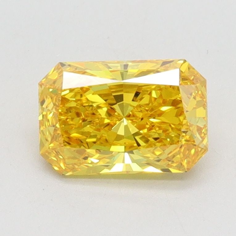 Loose Diamond - RADIANT 1.02ct Fancy Vivid Yellow VVS1: Loose Diamond - RADIANT 1.02ct Fancy Vivid Yellow VVS1 Source: This is a real non-mined Diamond that has been grown in a lab Shape: RADIANT Carats: 1.02 Color: Fancy Vivid Yellow Certification: IGI Vi