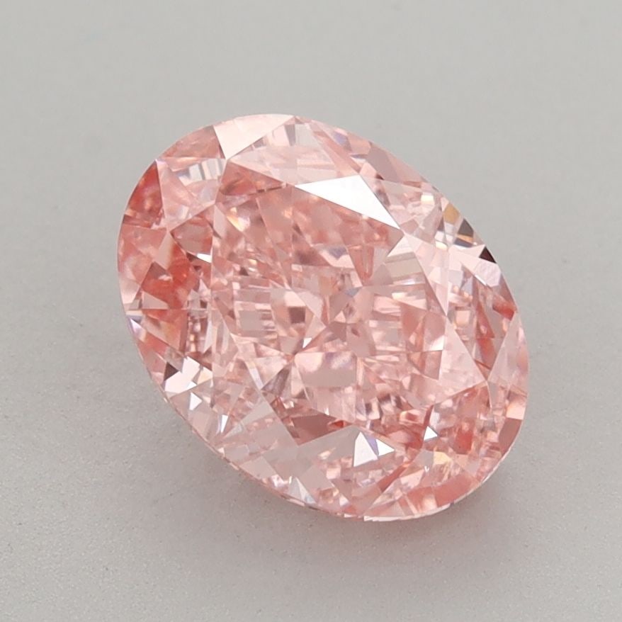 Loose Diamond - OVAL 2.36ct Fancy Vivid Pink VS1: Loose Diamond - OVAL 2.36ct Fancy Vivid Pink VS1 Source: This is a real non-mined Diamond that has been grown in a lab Shape: OVAL Carats: 2.36 Color: Fancy Vivid Pink Certification: IGI Video: