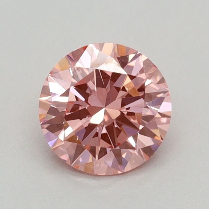 Loose Diamond - ROUND 0.4ct Fancy Vivid Pink VVS2: Loose Diamond - ROUND 0.4ct Fancy Vivid Pink VVS2 Source: This is a real non-mined Diamond that has been grown in a lab Shape: ROUND Carats: 0.4 Color: Fancy Vivid Pink Certification: IGI Video: