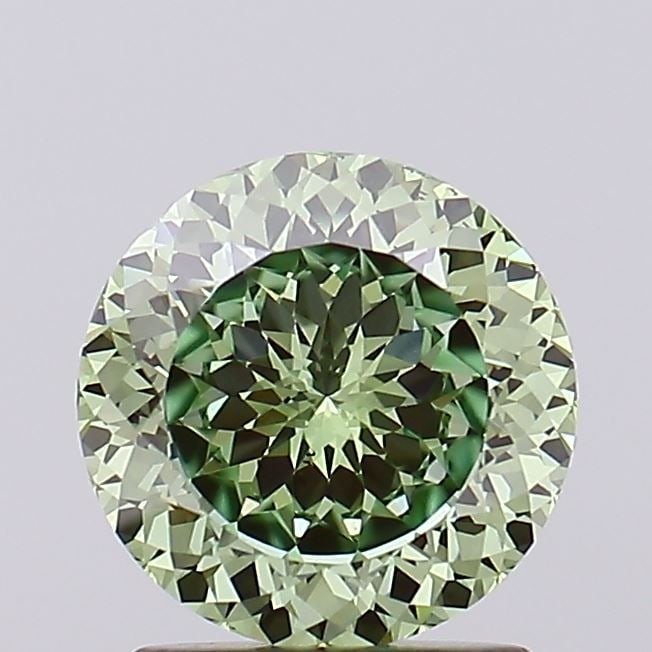 Loose Diamond - ROUND 1.58ct Fancy Vivid Green VS1 (1 of 1)