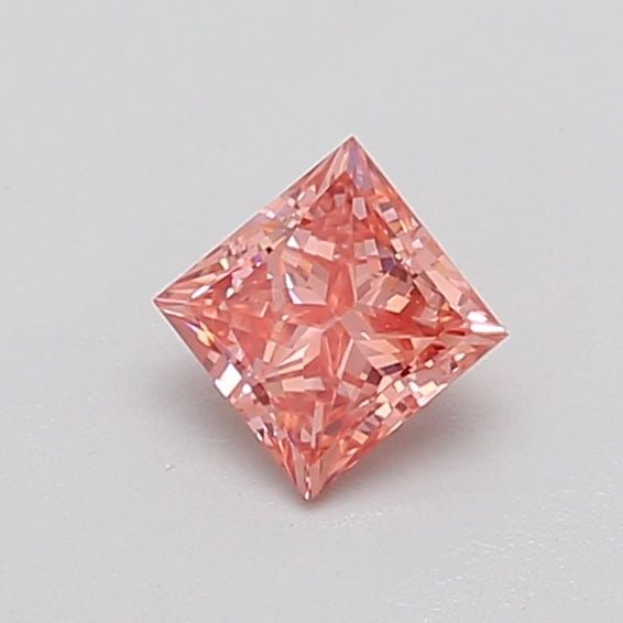 Loose Diamond - PRINCESS 0.36ct Fancy Vivid Pink VS2: Loose Diamond - PRINCESS 0.36ct Fancy Vivid Pink VS2 Source: This is a real non-mined Diamond that has been grown in a lab Shape: PRINCESS Carats: 0.36 Color: Fancy Vivid Pink Certification: IGI Video