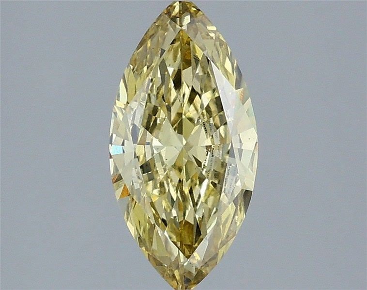 Loose Diamond - MARQUISE 1.15ct Fancy Intense Yellow VS1: Loose Diamond - MARQUISE 1.15ct Fancy Intense Yellow VS1 Source: This is a real non-mined Diamond that has been grown in a lab Shape: MARQUISE Carats: 1.15 Color: Fancy Intense Yellow Certification: I