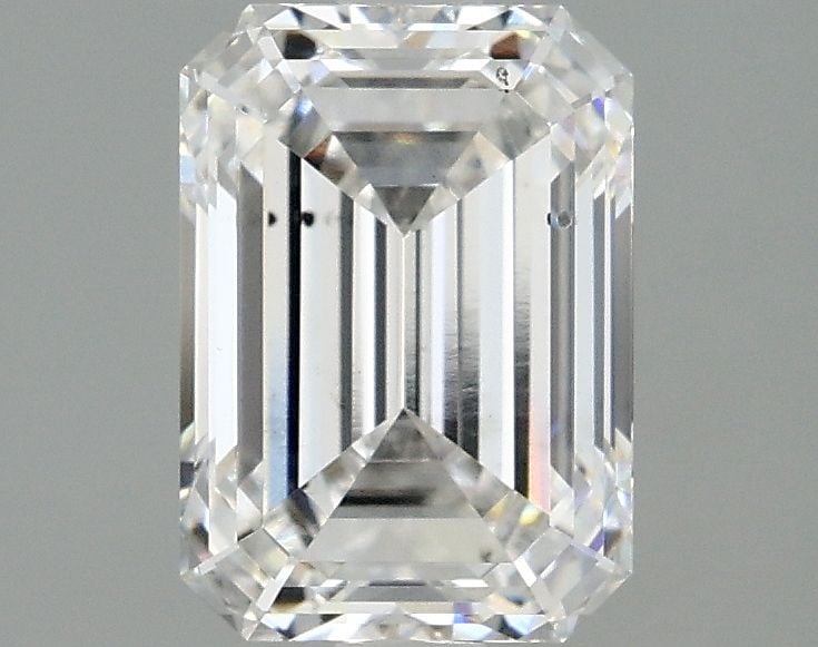 Loose Diamond - EMERALD 2.05ct E SI1: Loose Diamond - EMERALD 2.05ct E SI1 Source: This is a real non-mined Diamond that has been grown in a lab Shape: EMERALD Carats: 2.05 Color: E Clarity: SI1 Certification: IGI Video: