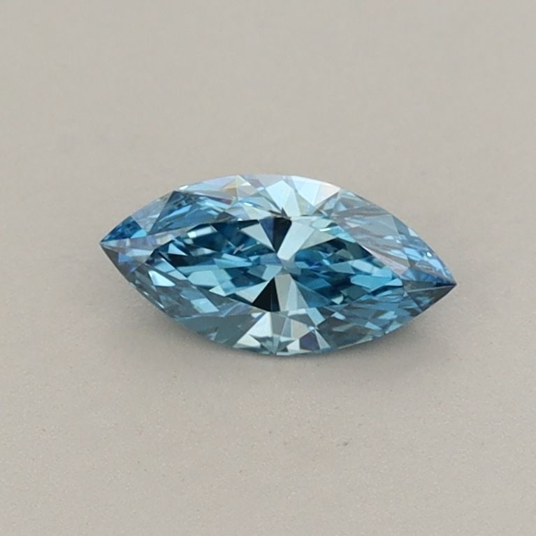 Loose Diamond - MARQUISE 0.32ct Fancy Vivid Blue VS2 (1 of 1)