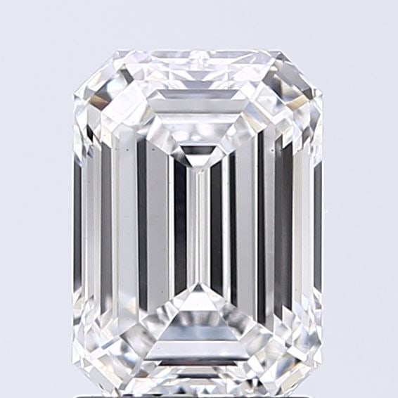 Loose Diamond - EMERALD 1.53ct E VS1: Loose Diamond - EMERALD 1.53ct E VS1 Source: This is a real non-mined Diamond that has been grown in a lab Shape: EMERALD Carats: 1.53 Color: E Clarity: VS1 Certification: IGI Video: