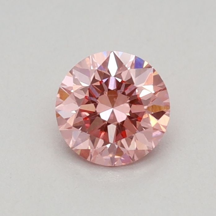 Loose Diamond - ROUND 0.34ct Fancy Vivid Pink VS1 (1 of 1)