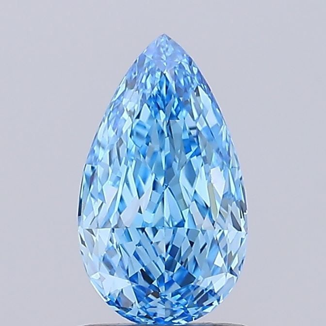 Loose Diamond - PEAR 1.04ct Fancy Vivid Blue VS1 (1 of 1)