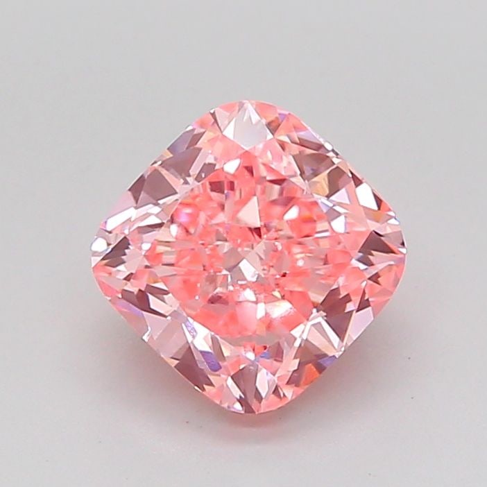 Loose Diamond - CUSHION MODIFIED 1.54ct Fancy Vivid Pink VVS2: Loose Diamond - CUSHION MODIFIED 1.54ct Fancy Vivid Pink VVS2 Source: This is a real non-mined Diamond that has been grown in a lab Shape: CUSHION MODIFIED Carats: 1.54 Color: Fancy Vivid Pink