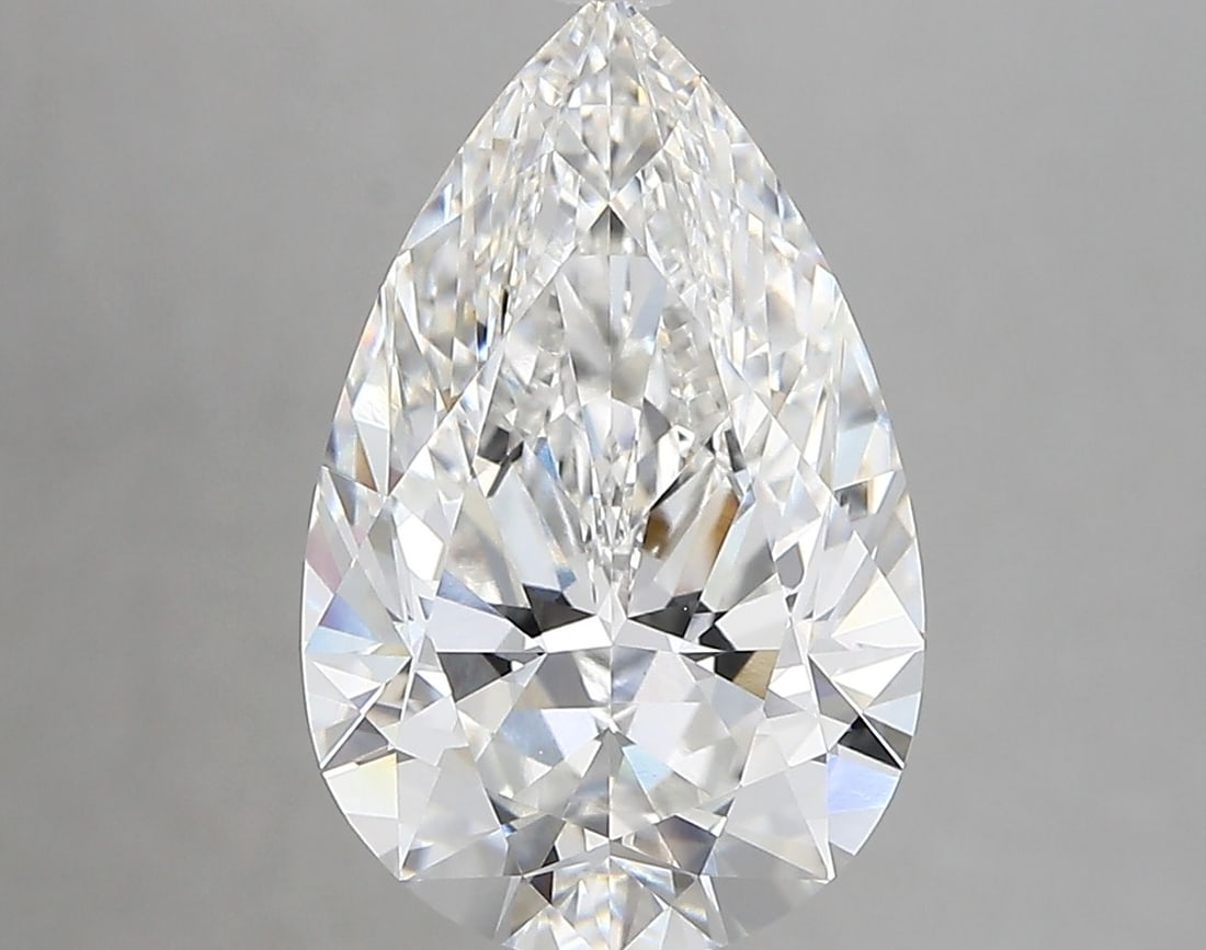Loose Diamond - PEAR 4.17ct F VVS2: Loose Diamond - PEAR 4.17ct F VVS2 Source: This is a real non-mined Diamond that has been grown in a lab Shape: PEAR Carats: 4.17 Color: F Clarity: VVS2 Certification: IGI Video: Video Link