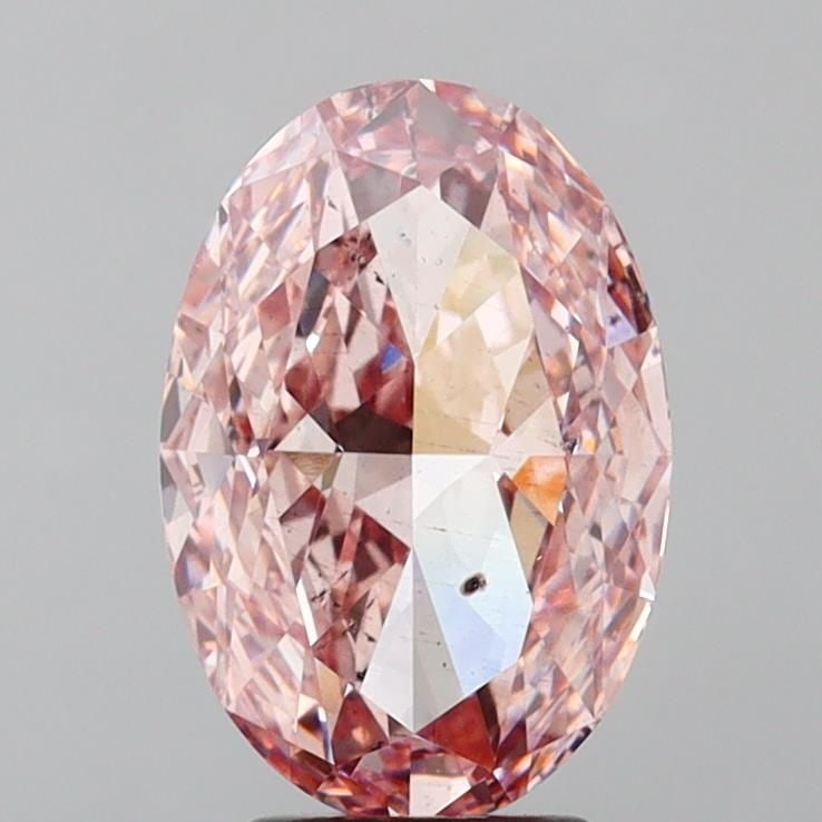 Loose Diamond - OVAL 4.32ct Fancy Intense Pink SI1 (1 of 1)