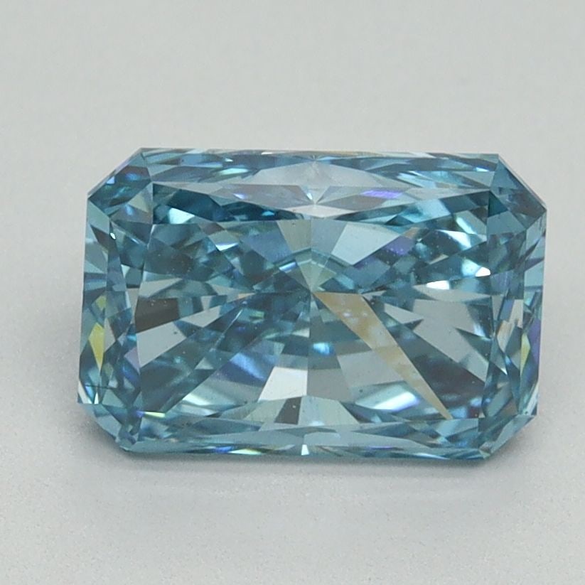 Loose Diamond - RADIANT 2.05ct Fancy Vivid Blue VS2: Loose Diamond - RADIANT 2.05ct Fancy Vivid Blue VS2 Source: This is a real non-mined Diamond that has been grown in a lab Shape: RADIANT Carats: 2.05 Color: Fancy Vivid Blue Certification: IGI Video: