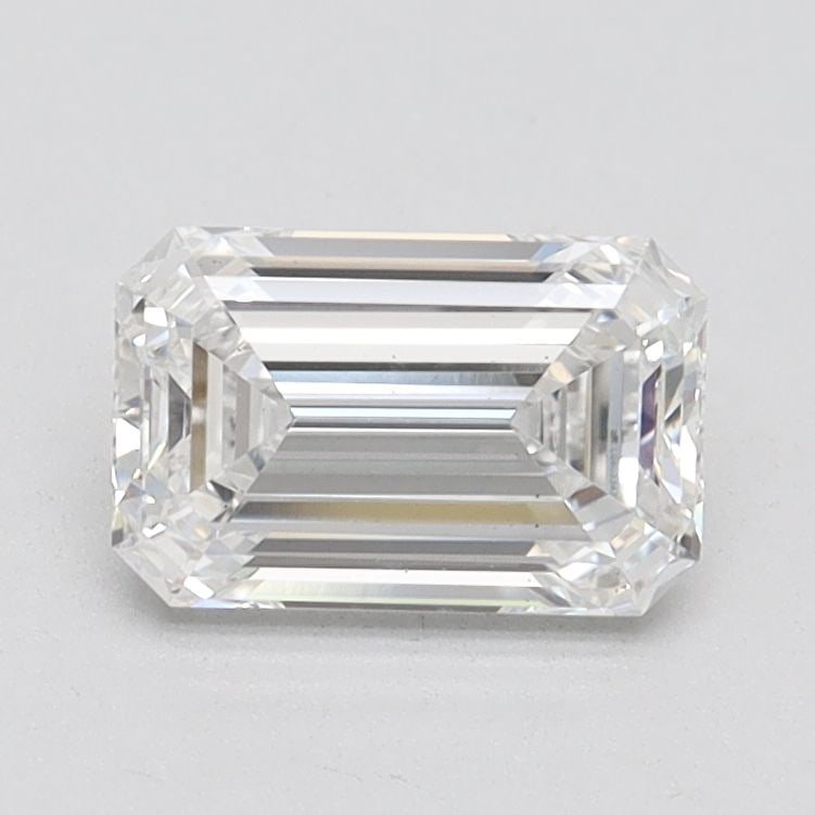 Loose Diamond - EMERALD 1.08ct E VS2: Loose Diamond - EMERALD 1.08ct E VS2 Source: This is a real non-mined Diamond that has been grown in a lab Shape: EMERALD Carats: 1.08 Color: E Clarity: VS2 Certification: IGI Video: