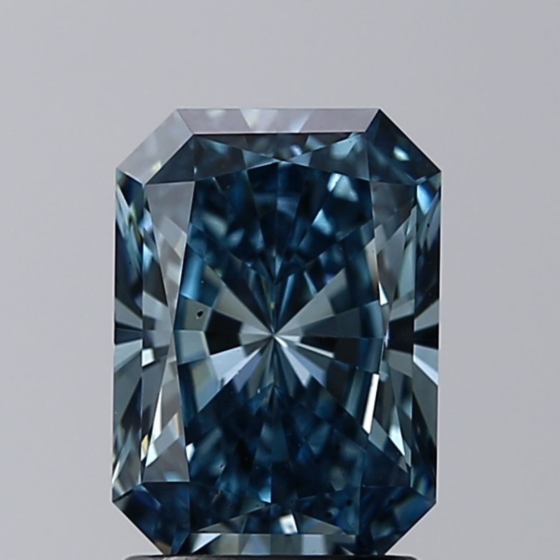 Loose Diamond - RADIANT 1.7ct Fancy Vivid Blue VS2 (1 of 1)