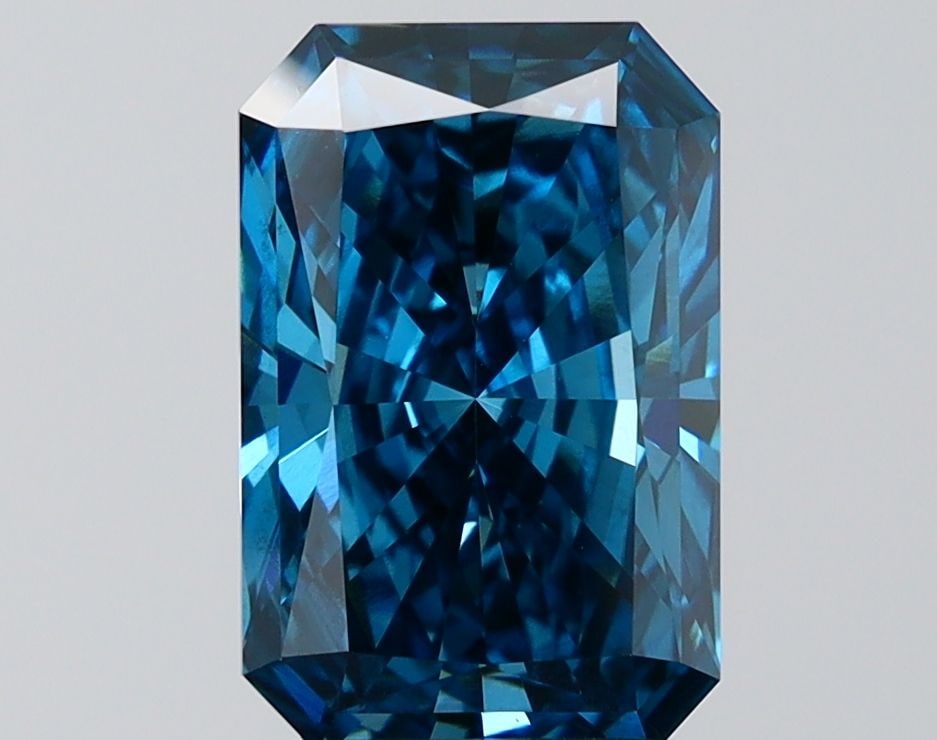 Loose Diamond - RADIANT 3.03ct Fancy Vivid Blue VS1 (1 of 1)