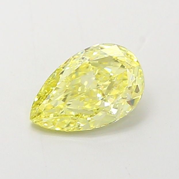 Loose Diamond - PEAR 0.86ct Fancy Intense Yellow VS1: Loose Diamond - PEAR 0.86ct Fancy Intense Yellow VS1 Source: This is a real non-mined Diamond that has been grown in a lab Shape: PEAR Carats: 0.86 Color: Fancy Intense Yellow Certification: IGI